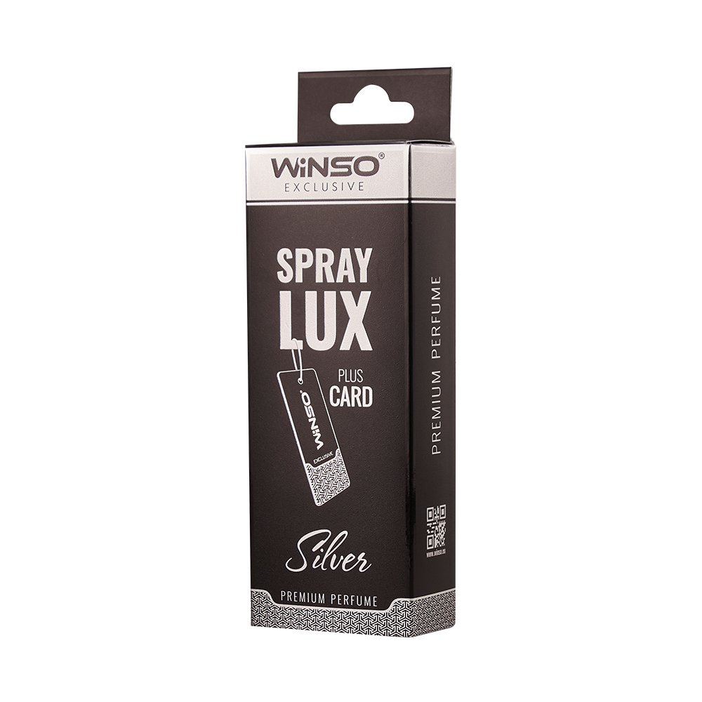 Fragrance spray WINSO Spray Lux Exclusive plus CARD – Silver