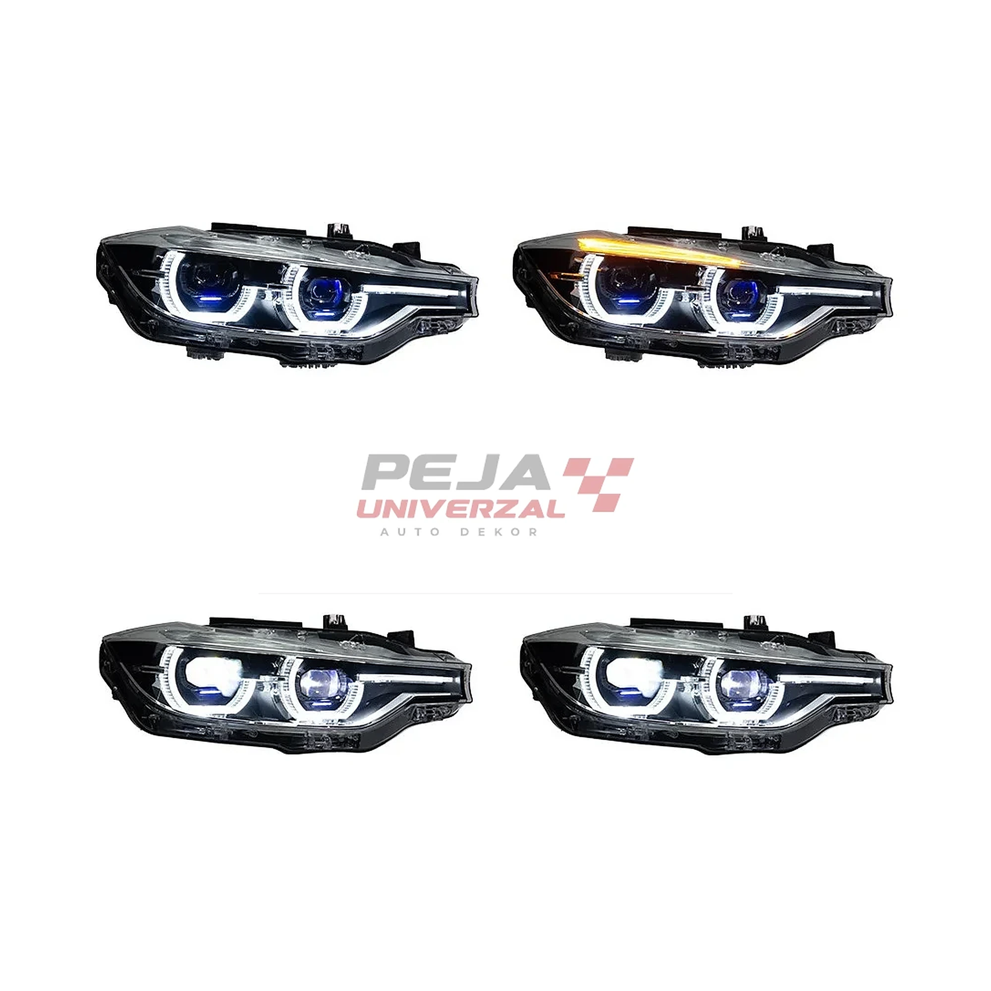 Fara të Përparme Laser Look për BMW F30 2012–2018