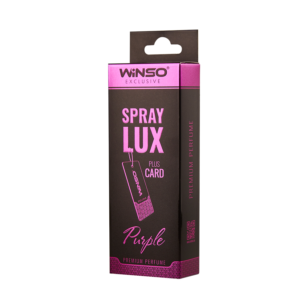 Fragrance spray WINSO Spray Lux Exclusive plus CARD – Purple