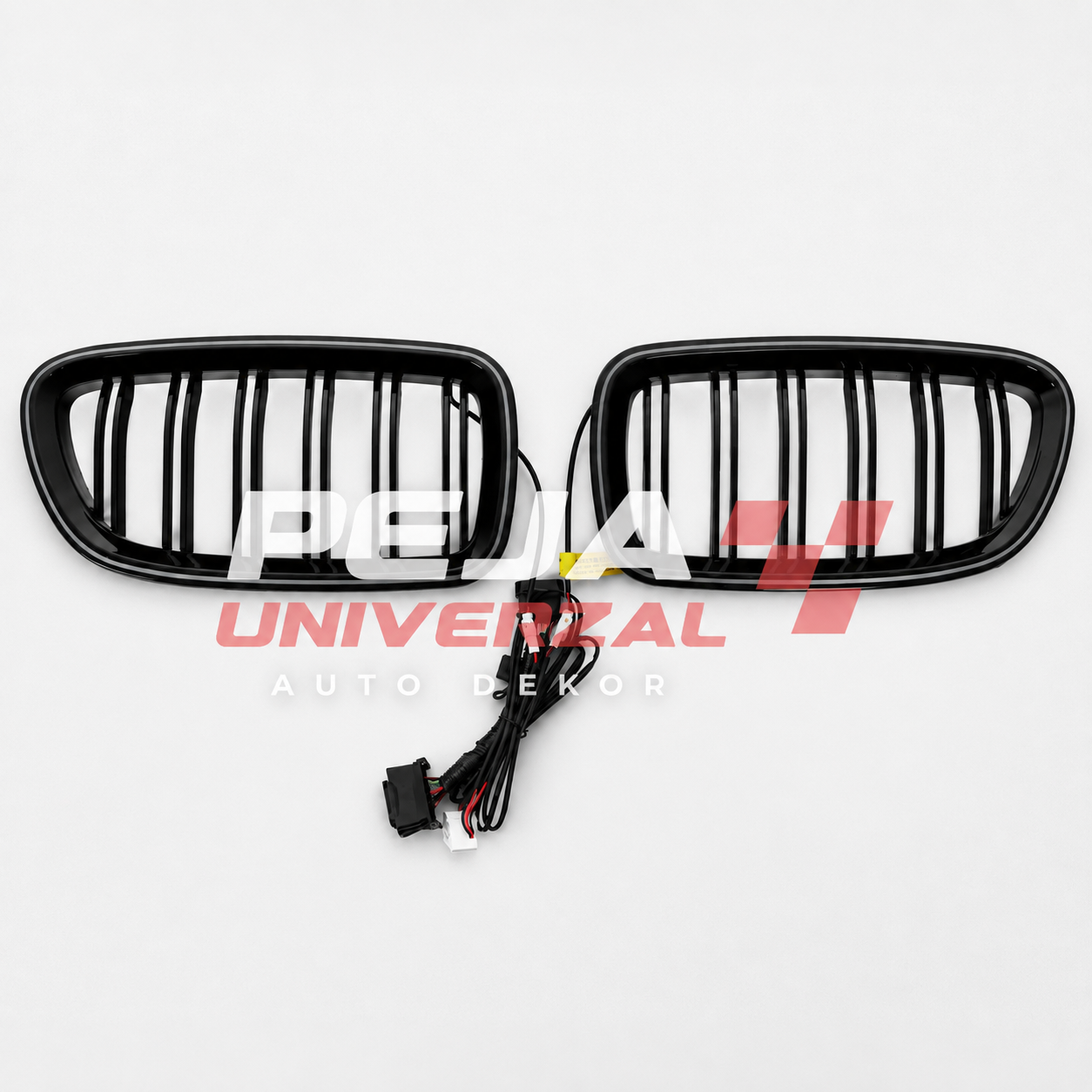 Grilla LED për BMW Seria 5 F10 – Gloss Black