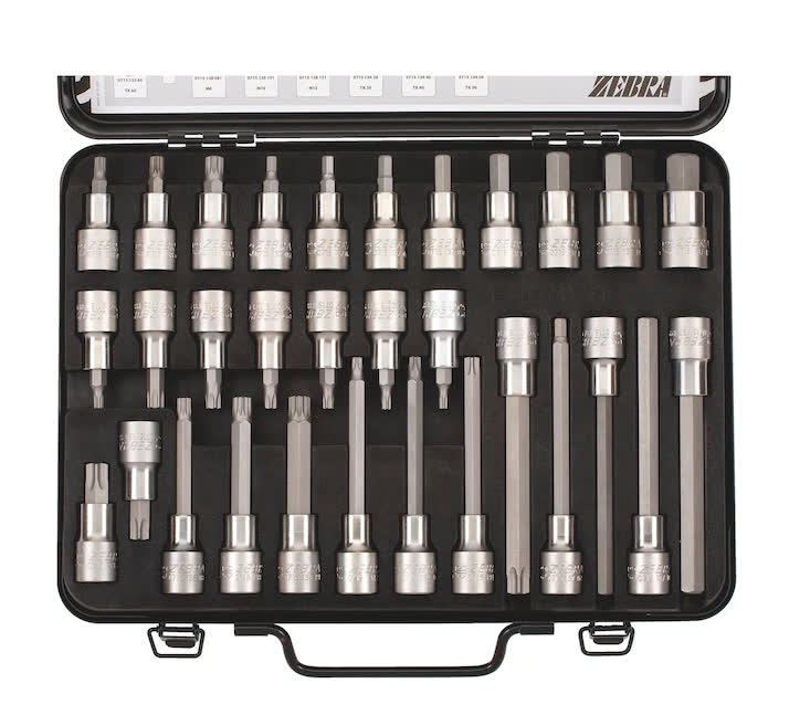 Wurth Set çelësa-kokë 1/2"-kokë 6k.-TX-XZN-31copë