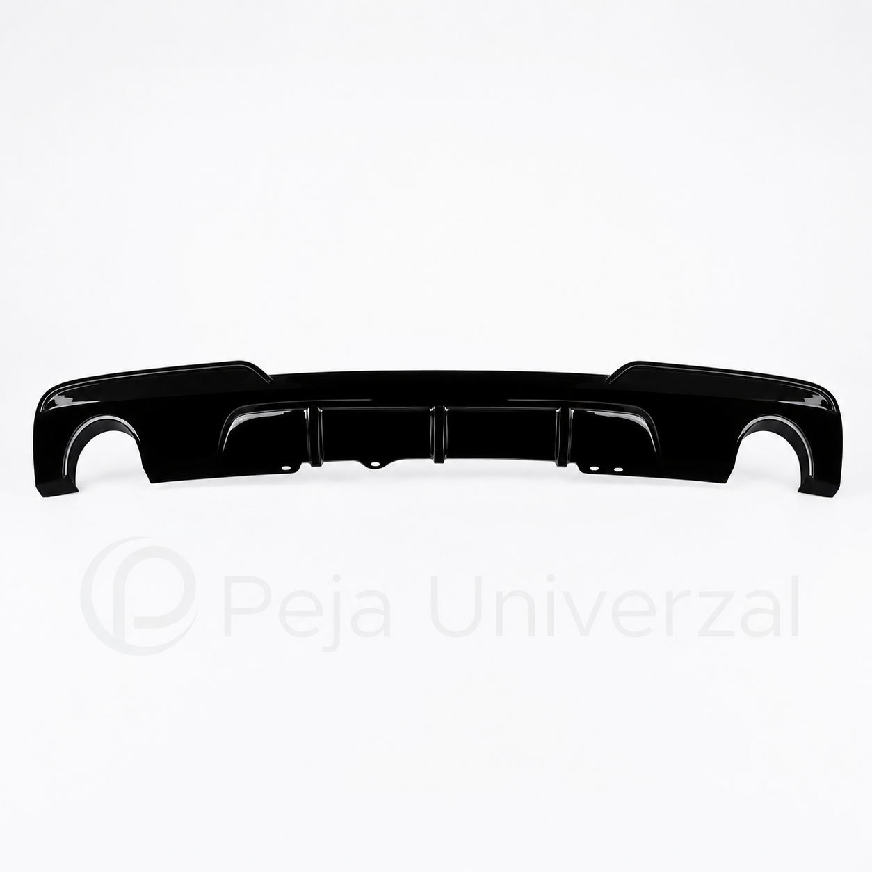 Difuzer BMW Seria 5 F10 (2 Auspuha) Gloss Black