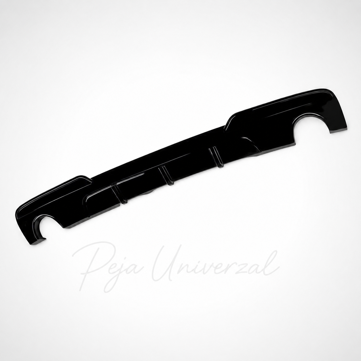 Difuzer BMW Seria 5 F10 (2 Auspuha) Gloss Black