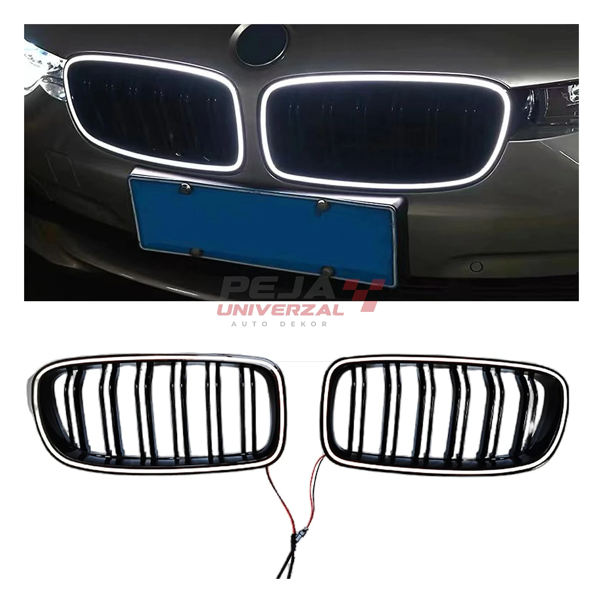 Grilla LED për BMW Seria 3 F30 / F31 (2013–2017)