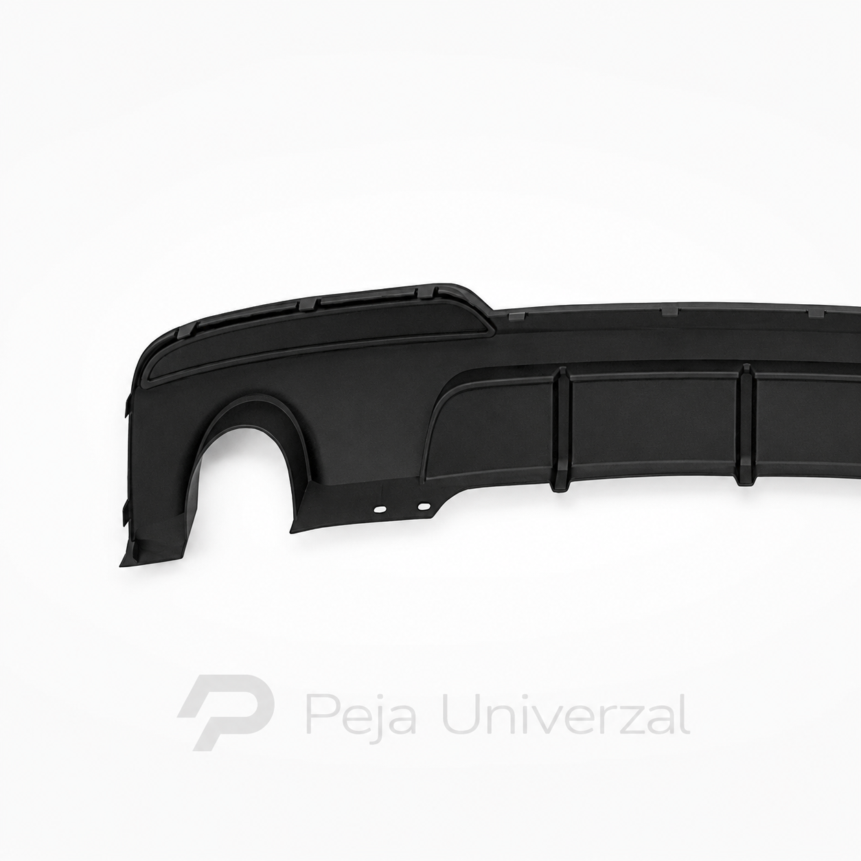 Difuzer BMW Seria 5 F10 (2 Auspuha) Gloss Black